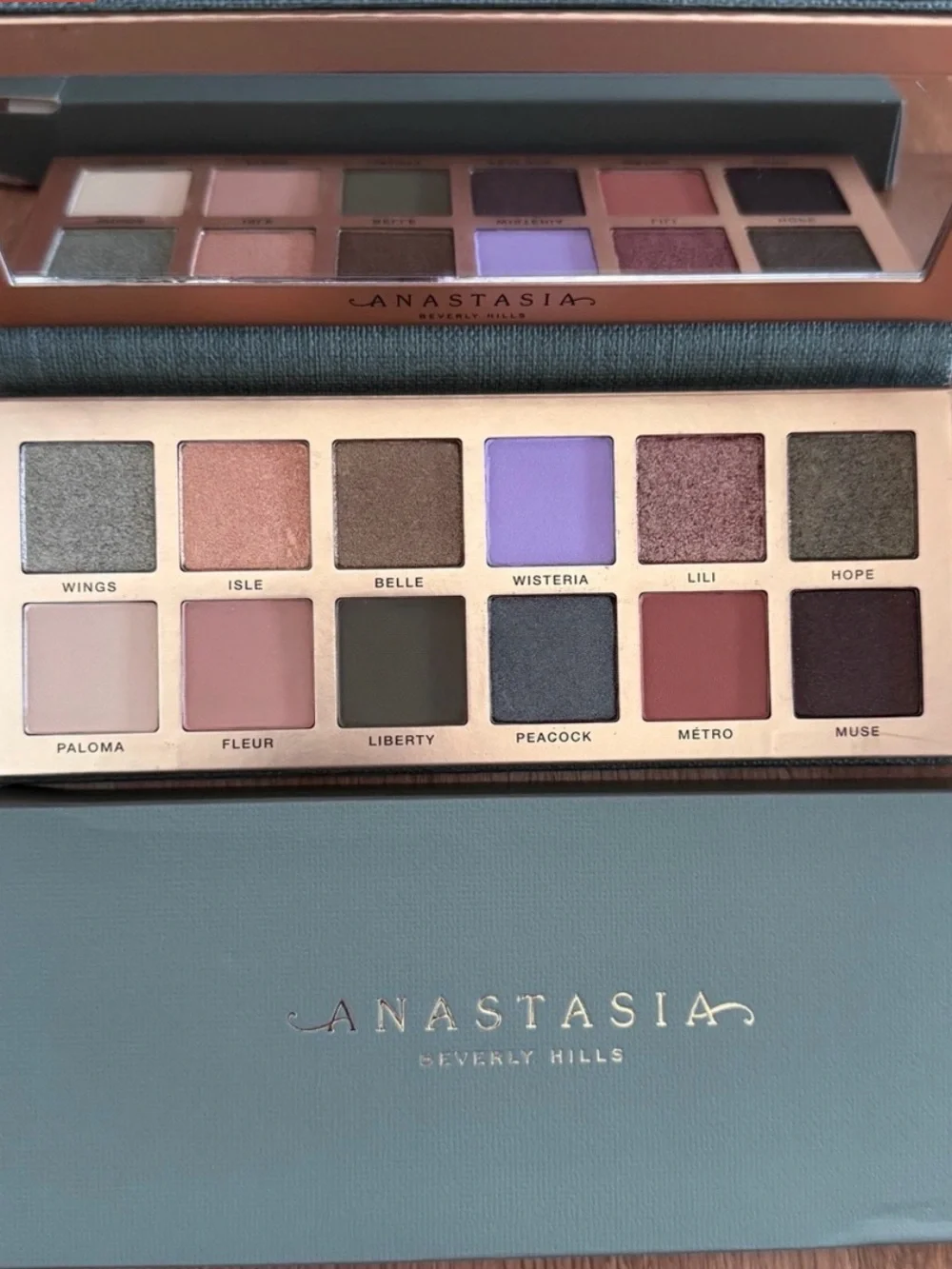 Anastasia Beverly Hills Nouveau All-in-one Eyeshadow And Pressed Pigment Palette
